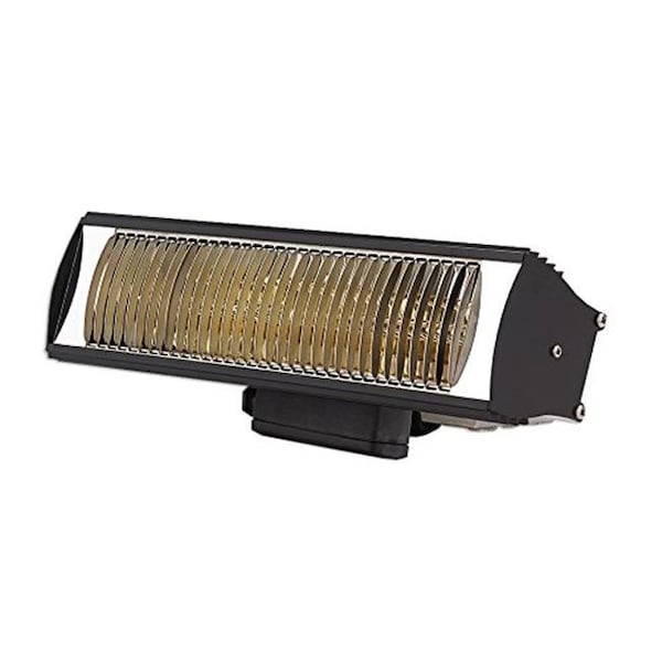 Sunheat 90190010 Outdoor Weatherproof Electric Wall Mounted Heater with Bluetooth & Remote Control; Black-1500w-120v 90190010 - main